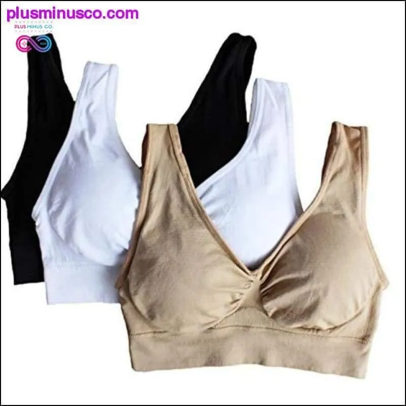 3pcs/set sexy genie bra With Pads Seamless push up bra plus