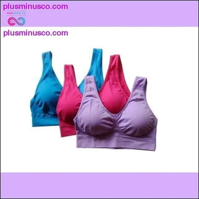 3pcs/set sexy genie bra With Pads Seamless push up bra plus