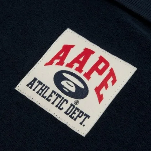 A BATHING APE  |Pullovers Stripes Street Style Cotton Short Sleeves Logo