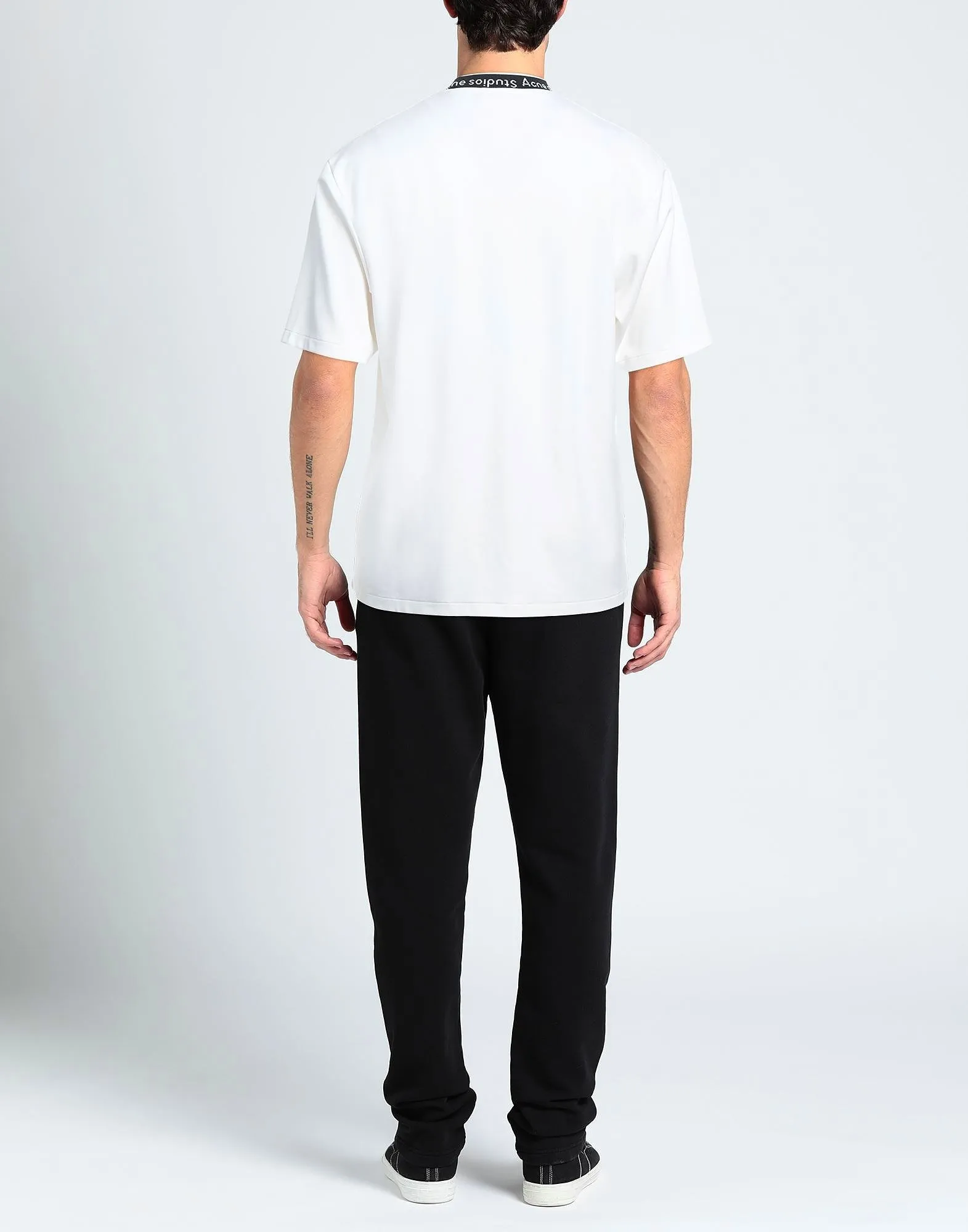 Acne Studios  |Crew Neck Pullovers Street Style Plain Cotton Short Sleeves