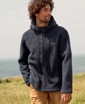 Aidan Mens Fleece Hoodie - Navy