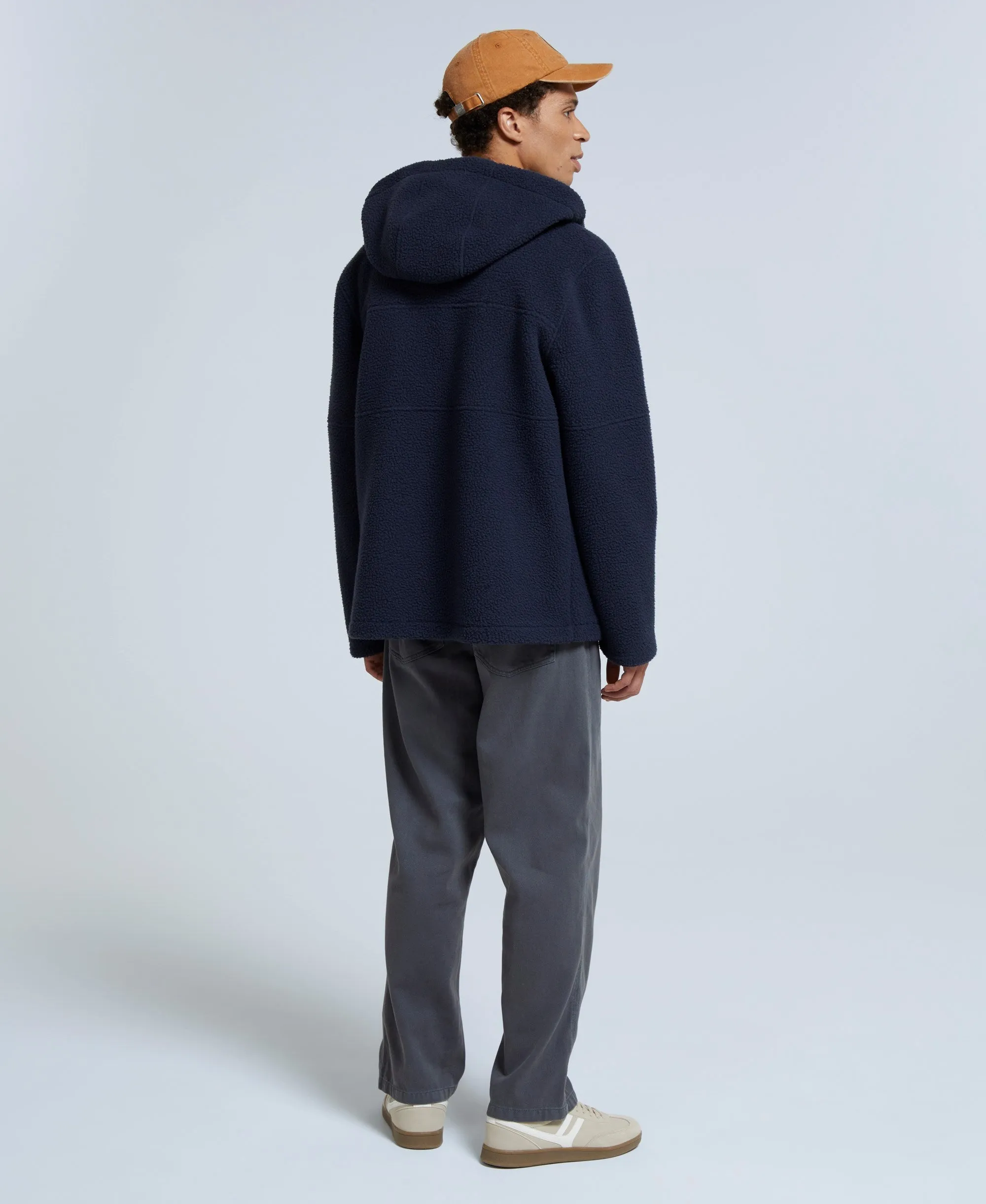 Aidan Mens Fleece Hoodie - Navy