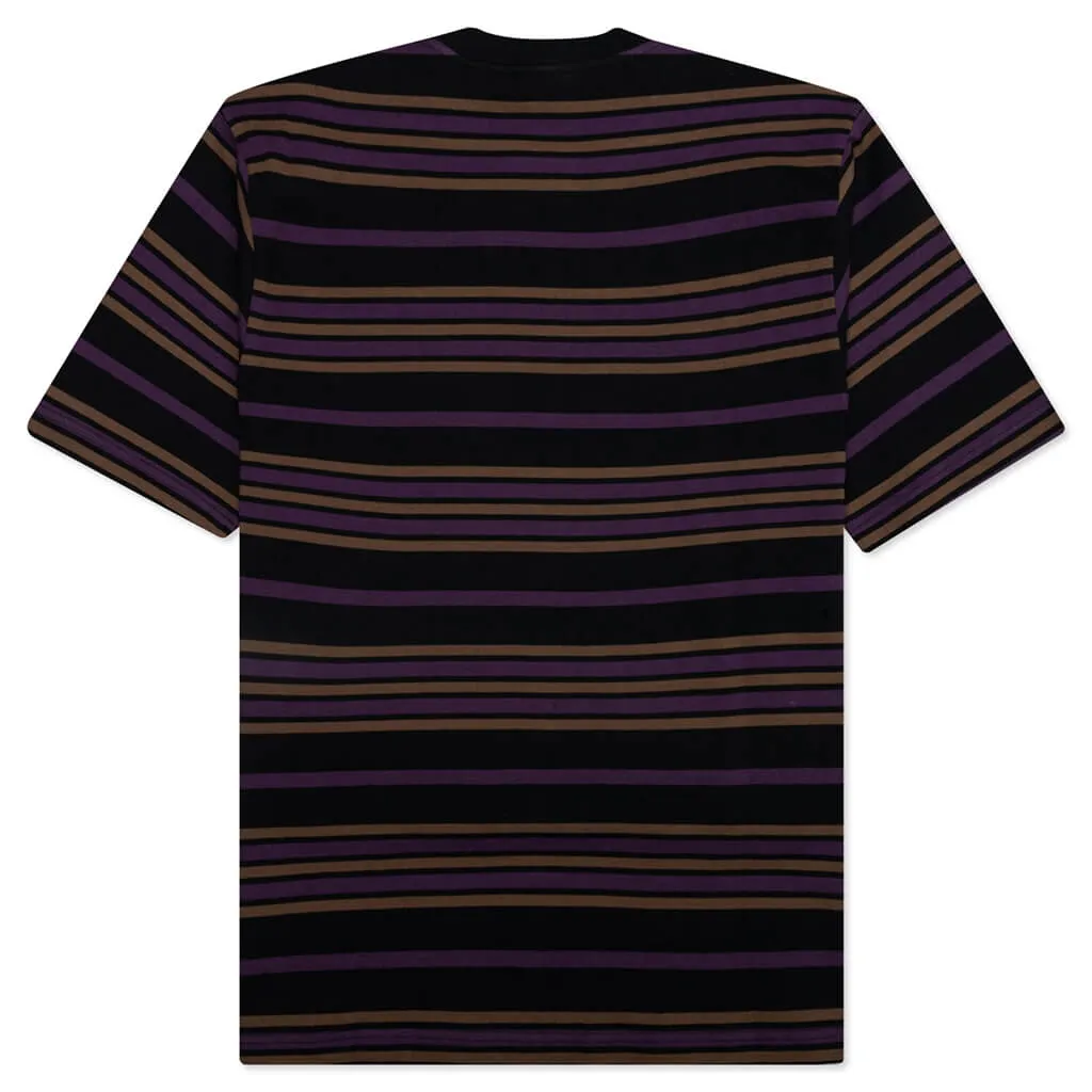 Alton Stripe Crew - Black