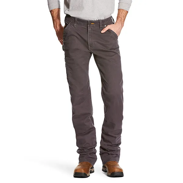 Ariat Rebar M4 Relaxed DuraStretch Washed Twill Dungaree Boot Cut Pant