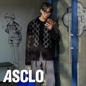 ASCLO  |Argile Casual Style Unisex Street Style Long Sleeves