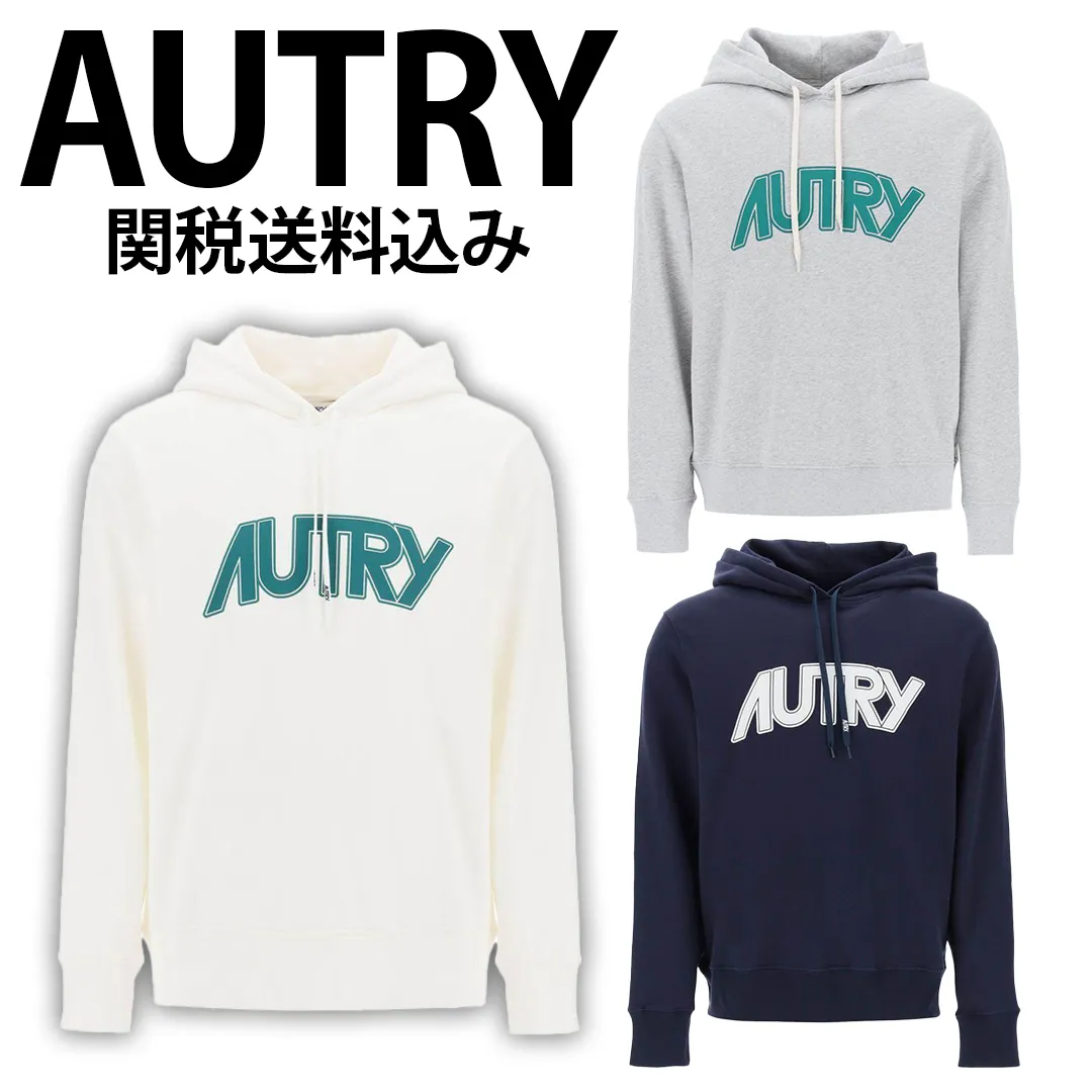 AUTRY  |Pullovers Street Style Long Sleeves Plain Cotton Oversized