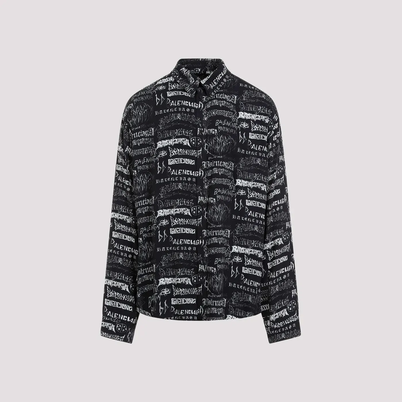 BALENCIAGA  |Long Sleeves Logo Luxury Shirts