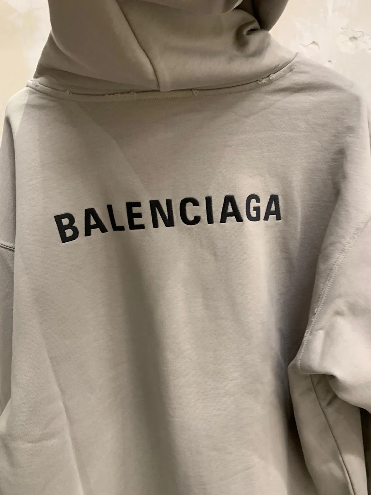 BALENCIAGA  |Pullovers Unisex Street Style Long Sleeves Plain Cotton