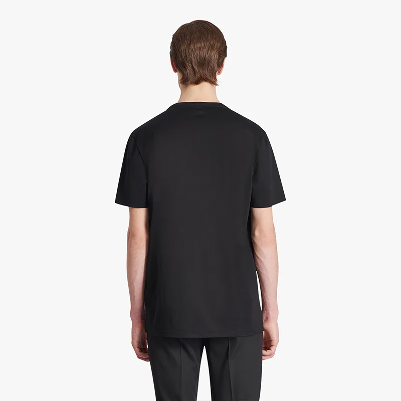 Berluti  |Crew Neck Pullovers Street Style Cotton Short Sleeves Logo