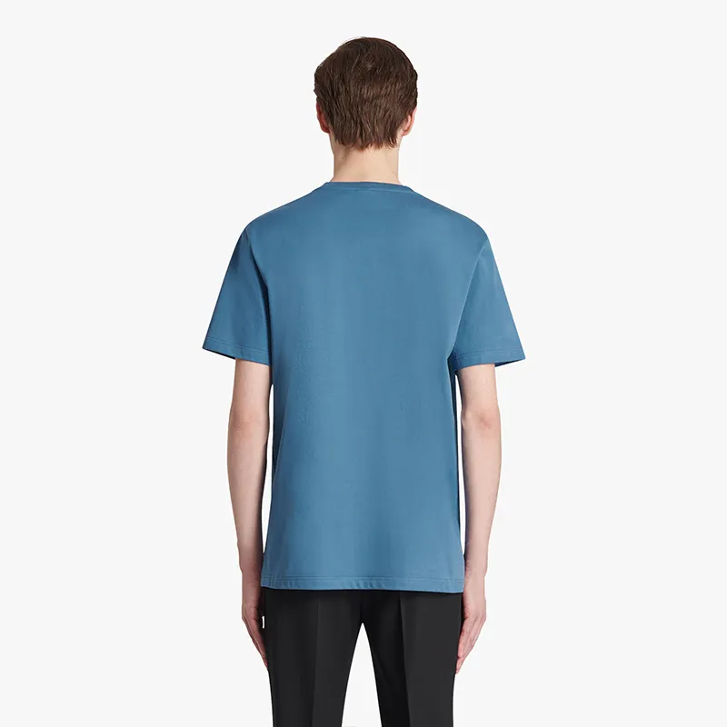 Berluti  |Crew Neck Pullovers Street Style Cotton Short Sleeves Logo