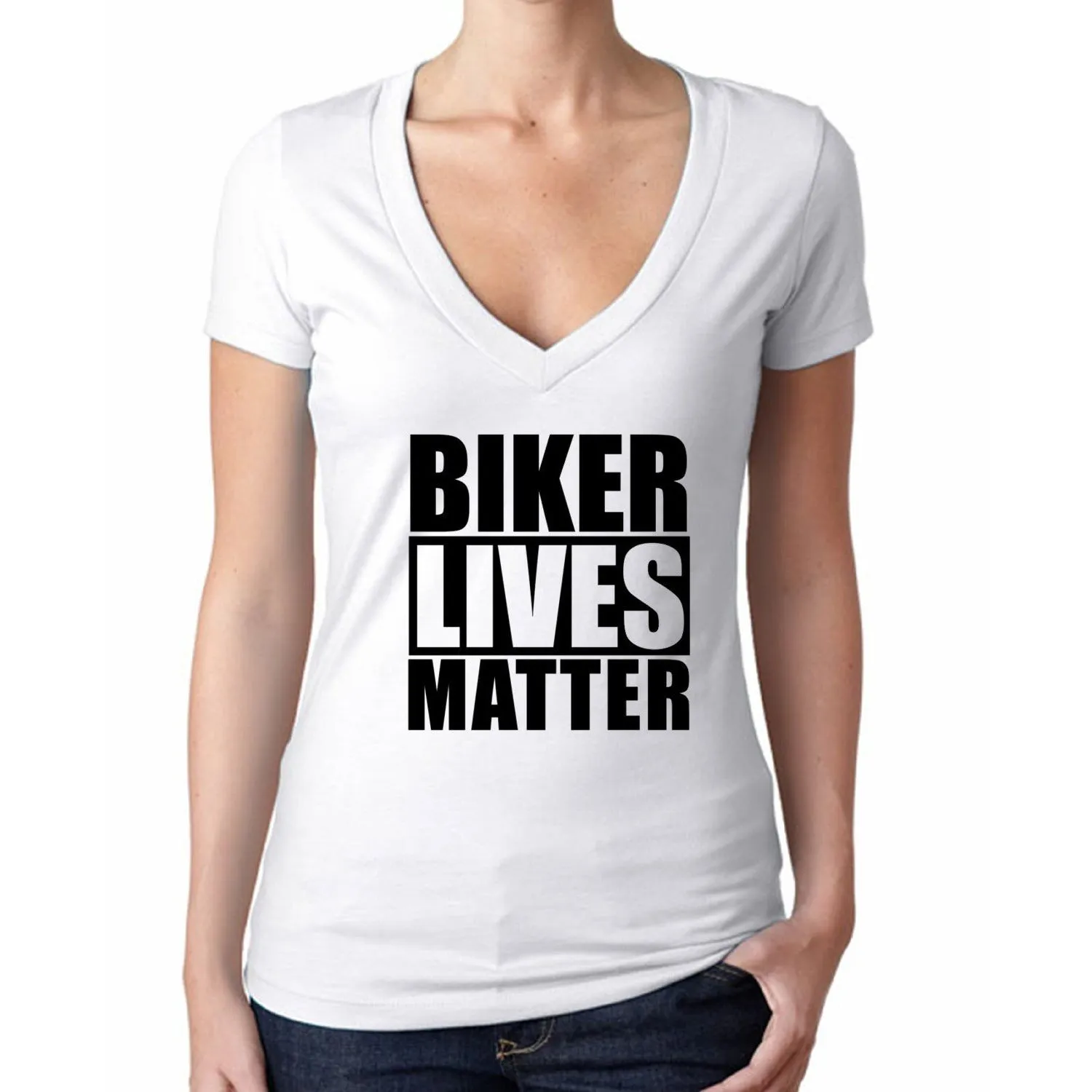 Biker Lives Matter Biker Girl T Shirt