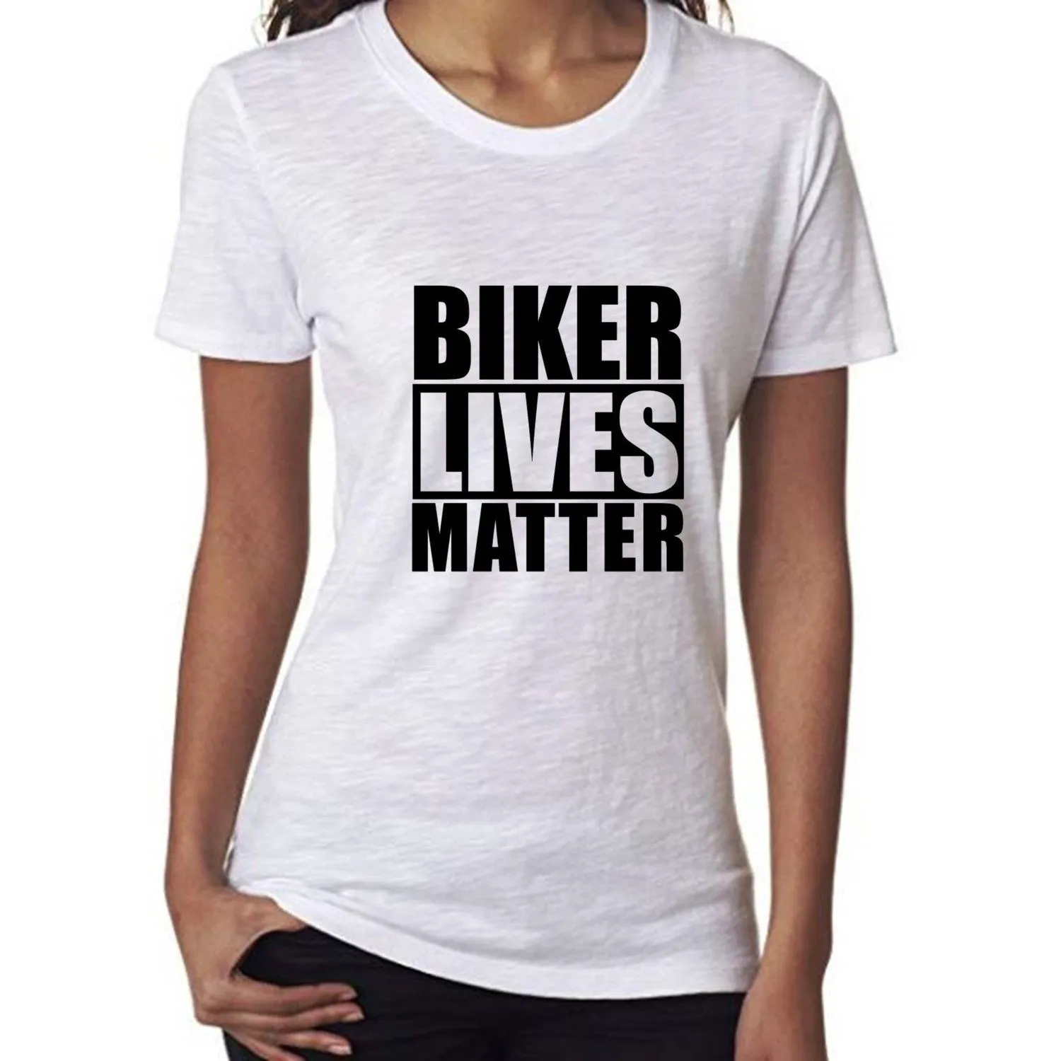 Biker Lives Matter Biker Girl T Shirt