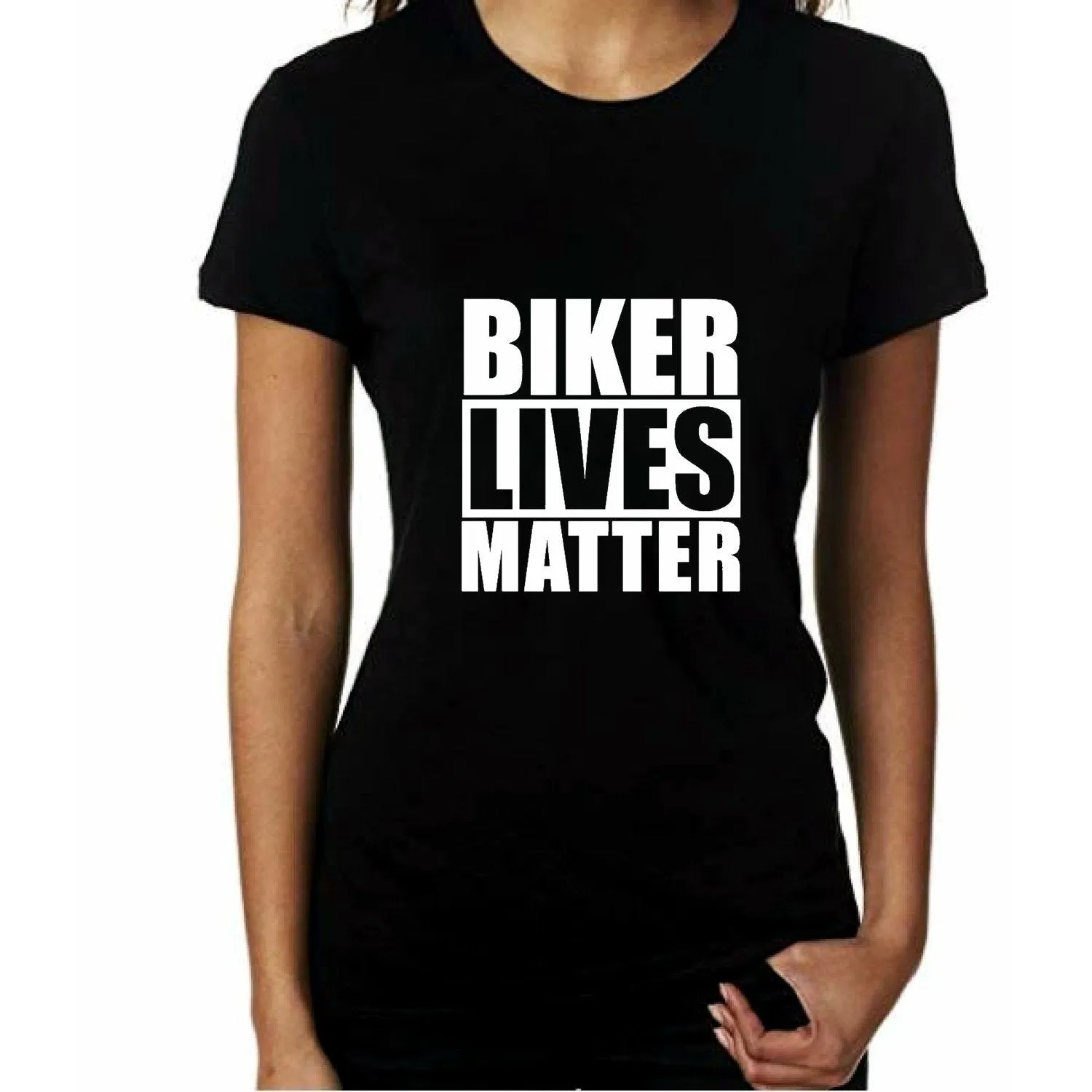 Biker Lives Matter Biker Girl T Shirt