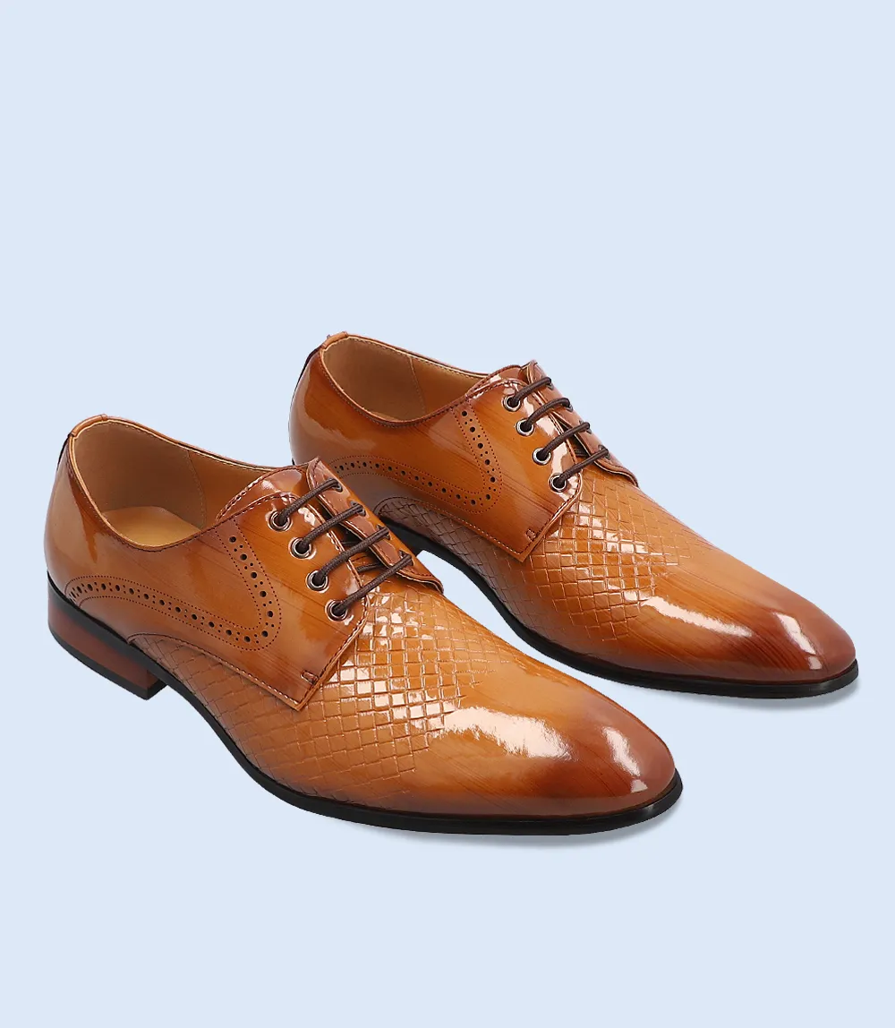 BM4149-TAN-Men Formal Lace Up's