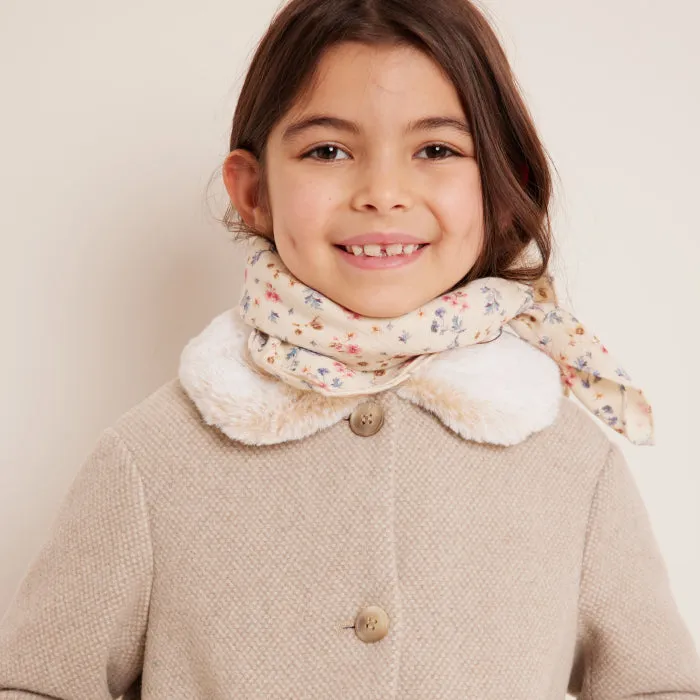 Bonpoint Child Cayati Scarf Pink Camelia Floral