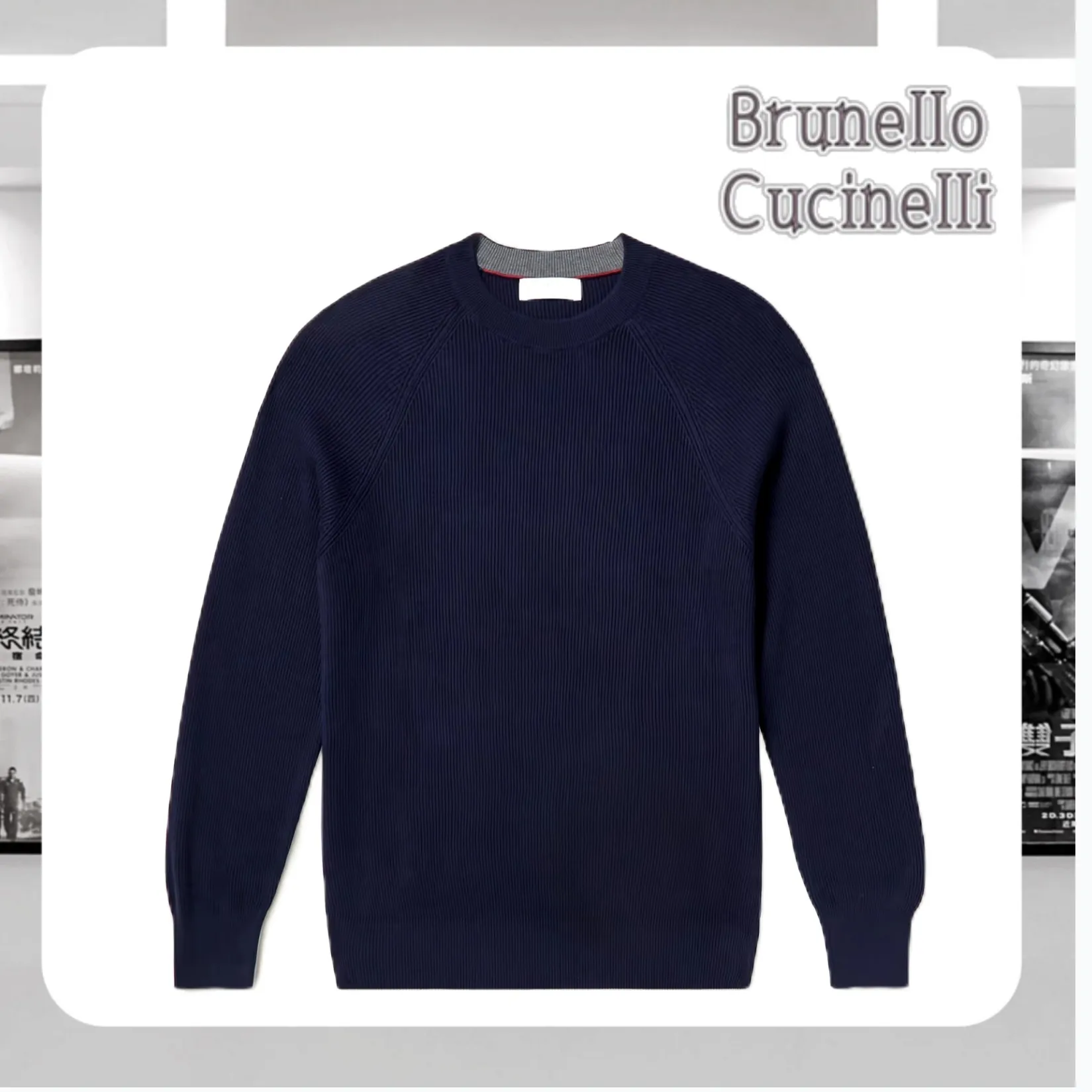 BRUNELLO CUCINELLI  |Long Sleeves Cotton Sweaters