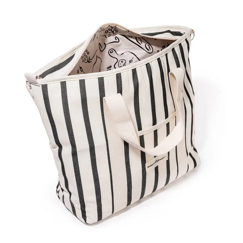 Business & Pleasure - Cooler Tote Bag - Monaco Black Stripe