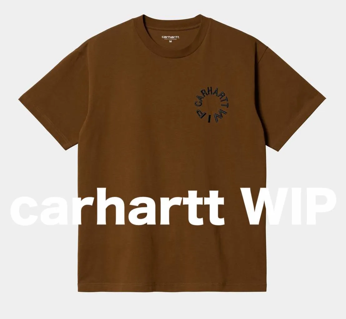 Carhartt  |Crew Neck Street Style Long Sleeves Long Sleeve T-shirt Logo