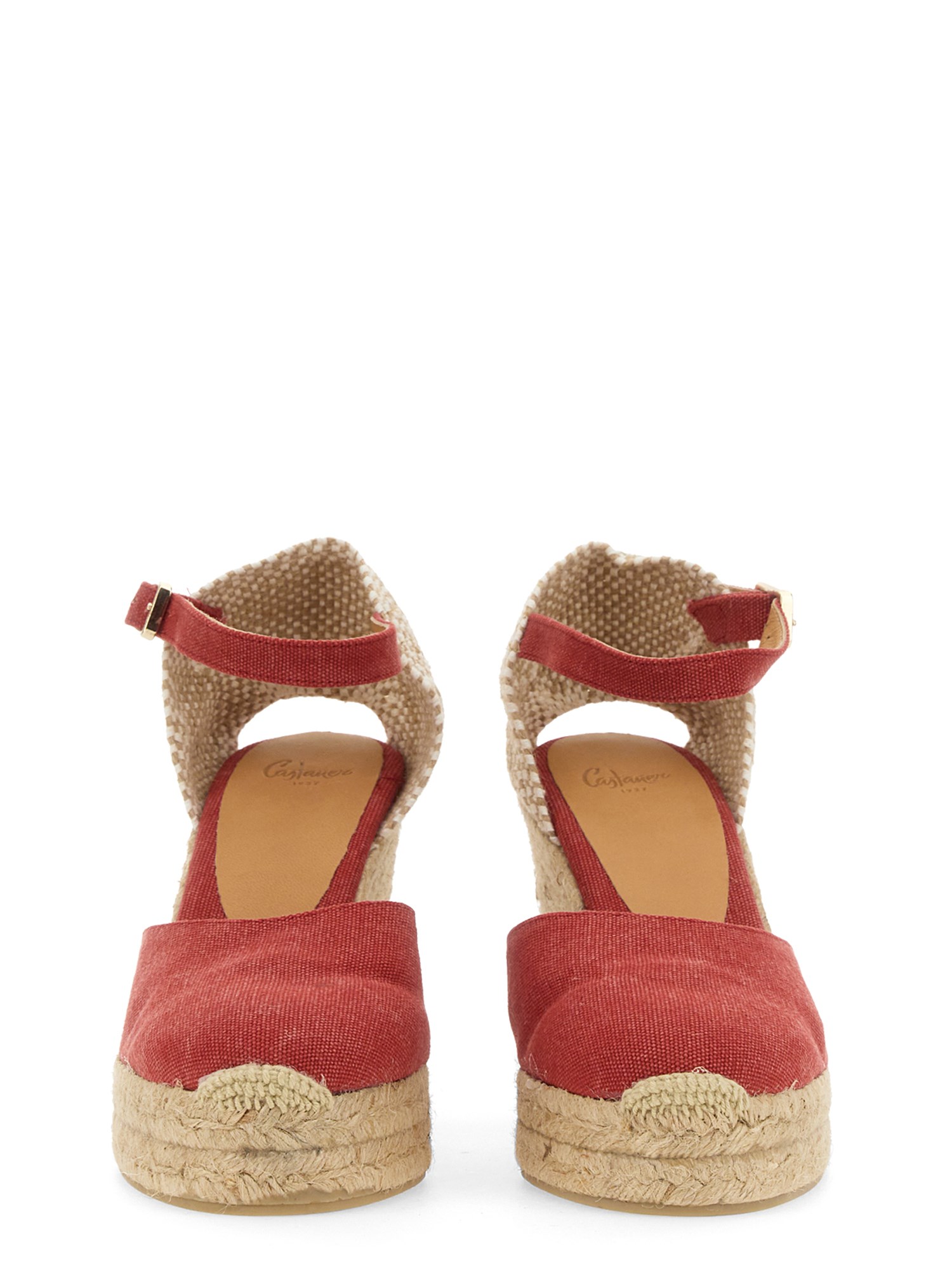 CASTANER    COTTON CANVAS CAROL ESPADRILLES WITH WEDGE