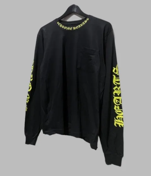 CHROME HEARTS  |Pullovers Street Style Long Sleeves Cotton