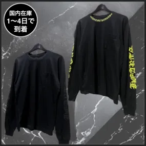 CHROME HEARTS  |Pullovers Street Style Long Sleeves Cotton