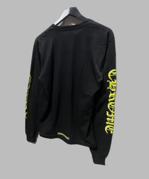 CHROME HEARTS  |Pullovers Street Style Long Sleeves Cotton