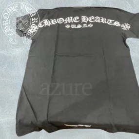 CHROME HEARTS  |Pullovers Unisex Street Style Plain Cotton Short Sleeves