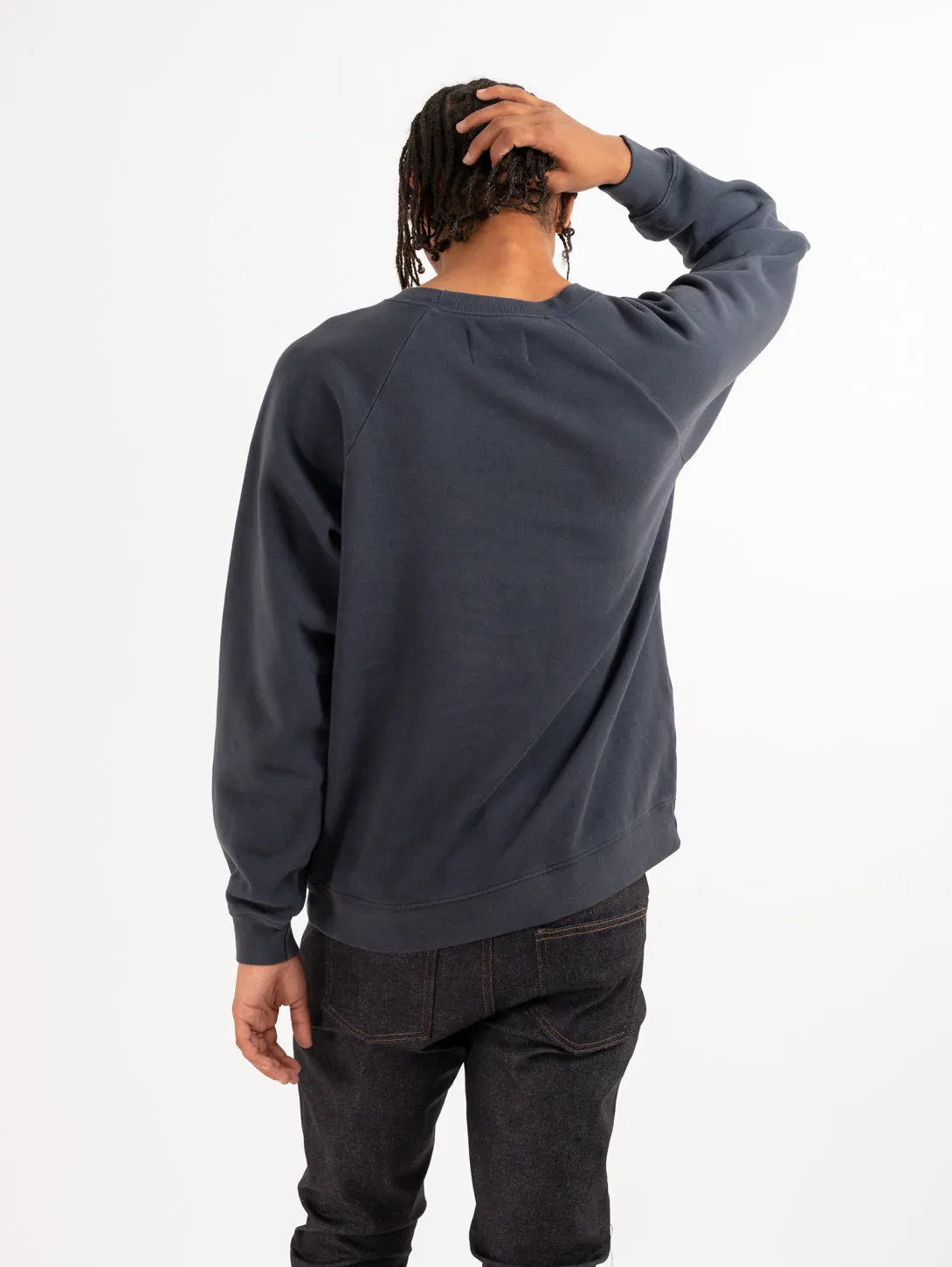 Club Hoops Crew Neck - Navy