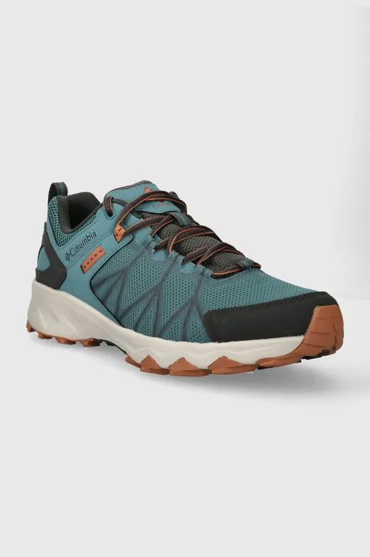 Columbia shoes Peakfreak II Outdry Waterproof men's turquoise color