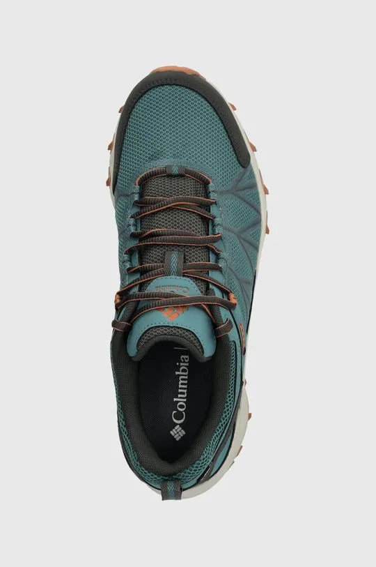 Columbia shoes Peakfreak II Outdry Waterproof men's turquoise color