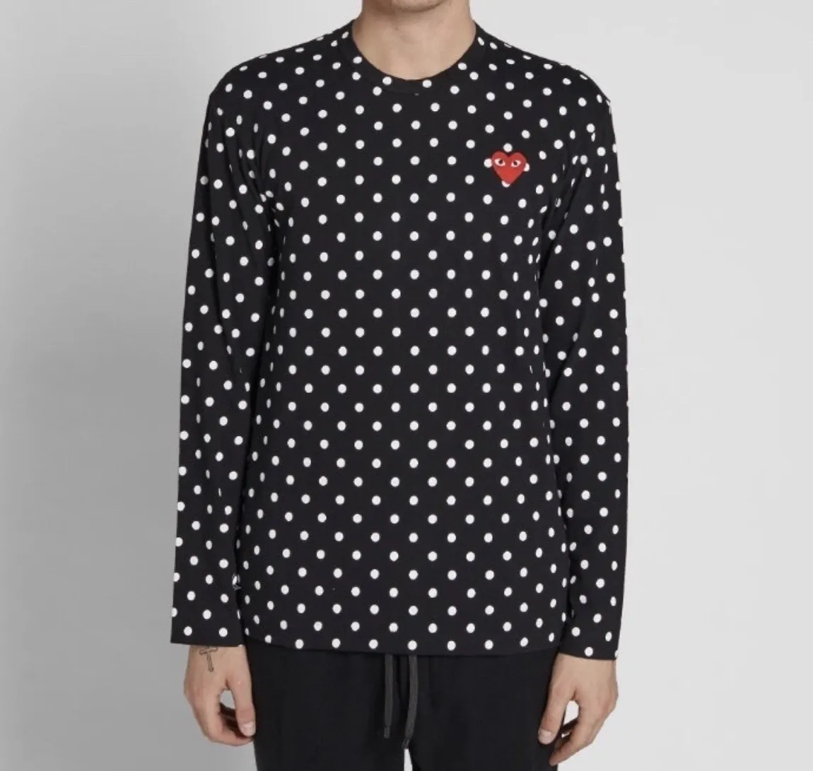 COMME des GARCONS  |Unisex Street Style Long Sleeves Long Sleeve T-shirt Logo