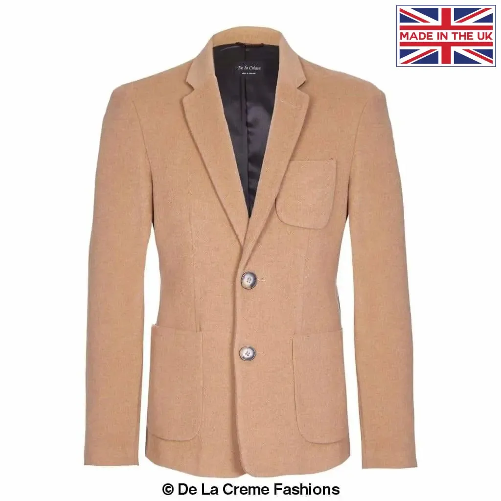 De La Creme MAN - Mens Wool Blend Blazer