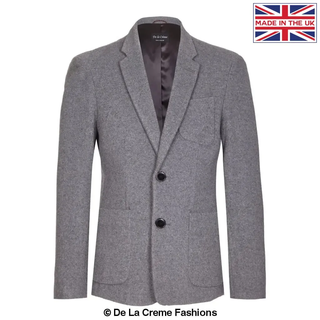 De La Creme MAN - Mens Wool Blend Blazer