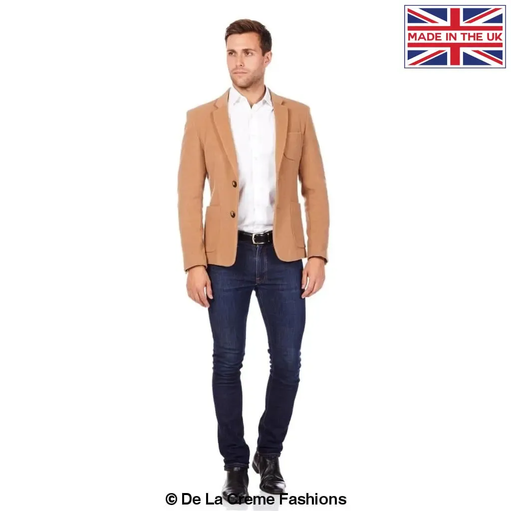 De La Creme MAN - Mens Wool Blend Blazer