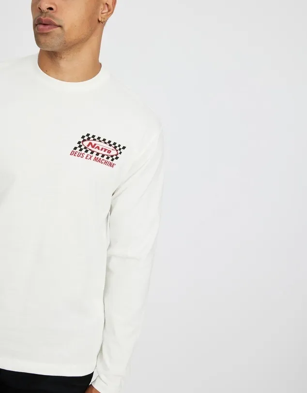 Deus Ex Machina  |Crew Neck Unisex Long Sleeves Plain Cotton