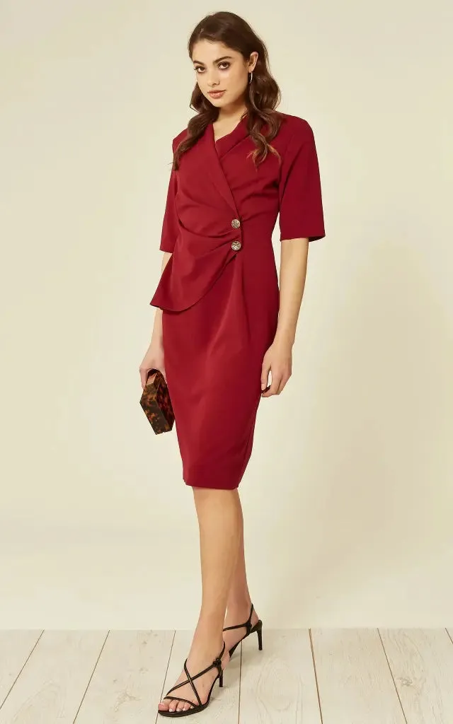 Diane Wrap Blazer Dress