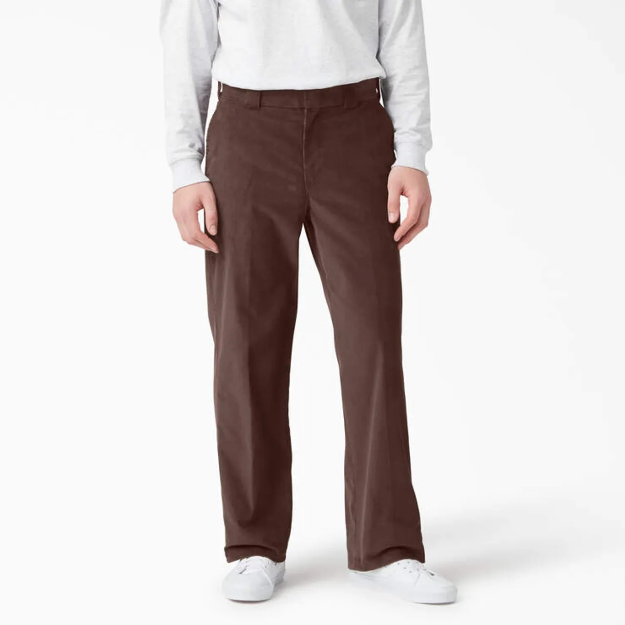 Dickies Regular Fit Corduroy Pants - Chocolate Brown