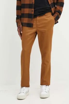 Dickies trousers men's brown color