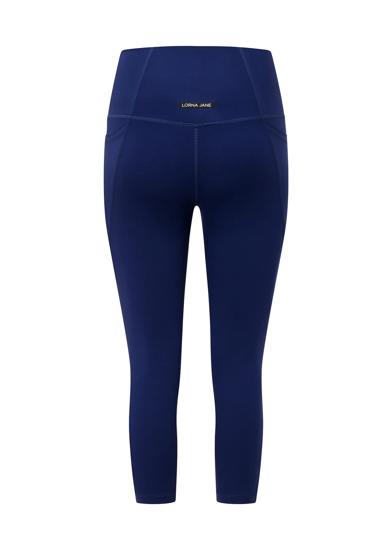 Distance Support Phone Pocket 7/8 Leggings | Blue | Tights and Leggings | Lorna Jane Australia