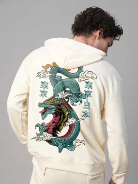 Dragonite Men Drop Shoulder Premium Terry Hoodie