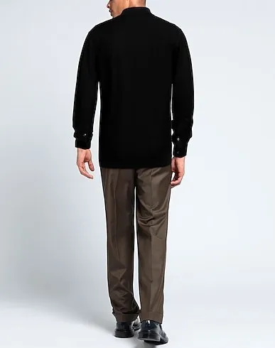 Ermenegildo Zegna  |Pullovers Silk Long Sleeves Plain Oversized Luxury