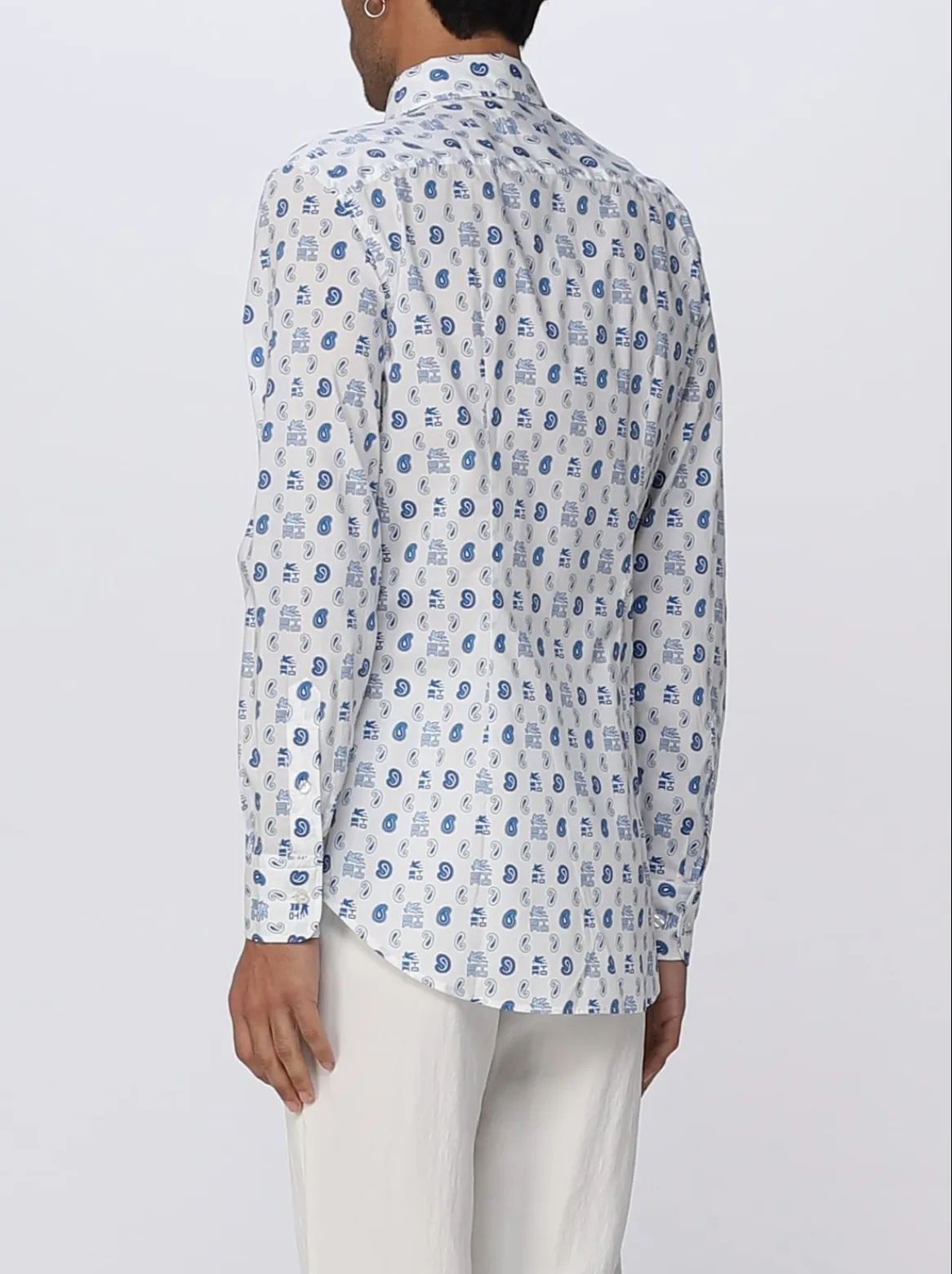 ETRO  |Long Sleeves Cotton Luxury Shirts