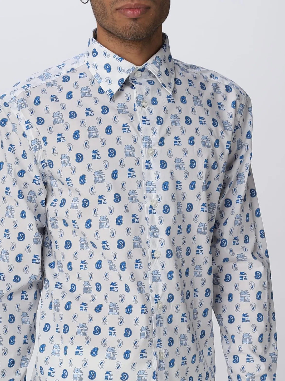 ETRO  |Long Sleeves Cotton Luxury Shirts