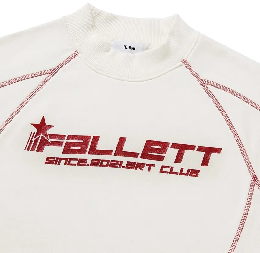 Fallett  |Unisex Street Style Long Sleeves Logo Sweatshirts