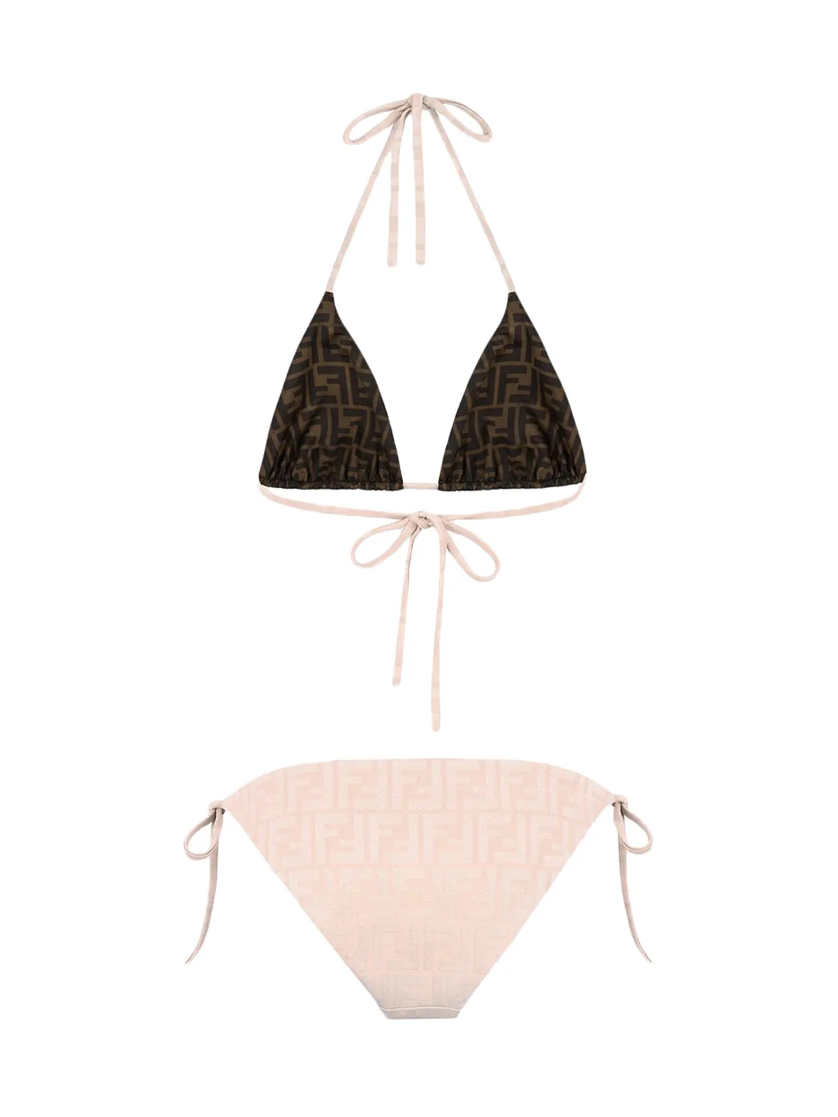 Fendi FF Motif Bikini Set