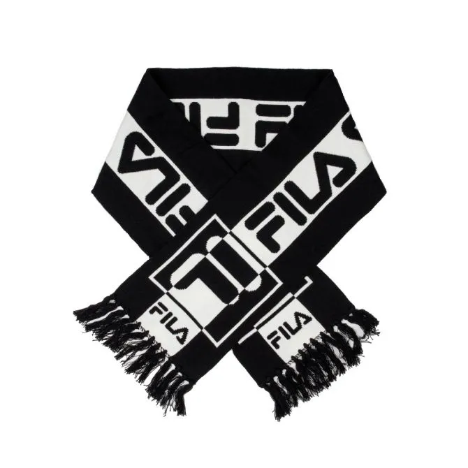 FILA SCIARPA INTARSIA SCARF BLACK 686015-170