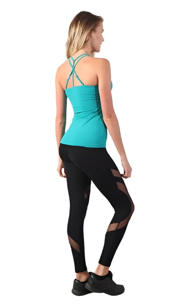 Final Sale! Equilibrium Activewear Long Top LT1106 Olivia Jade