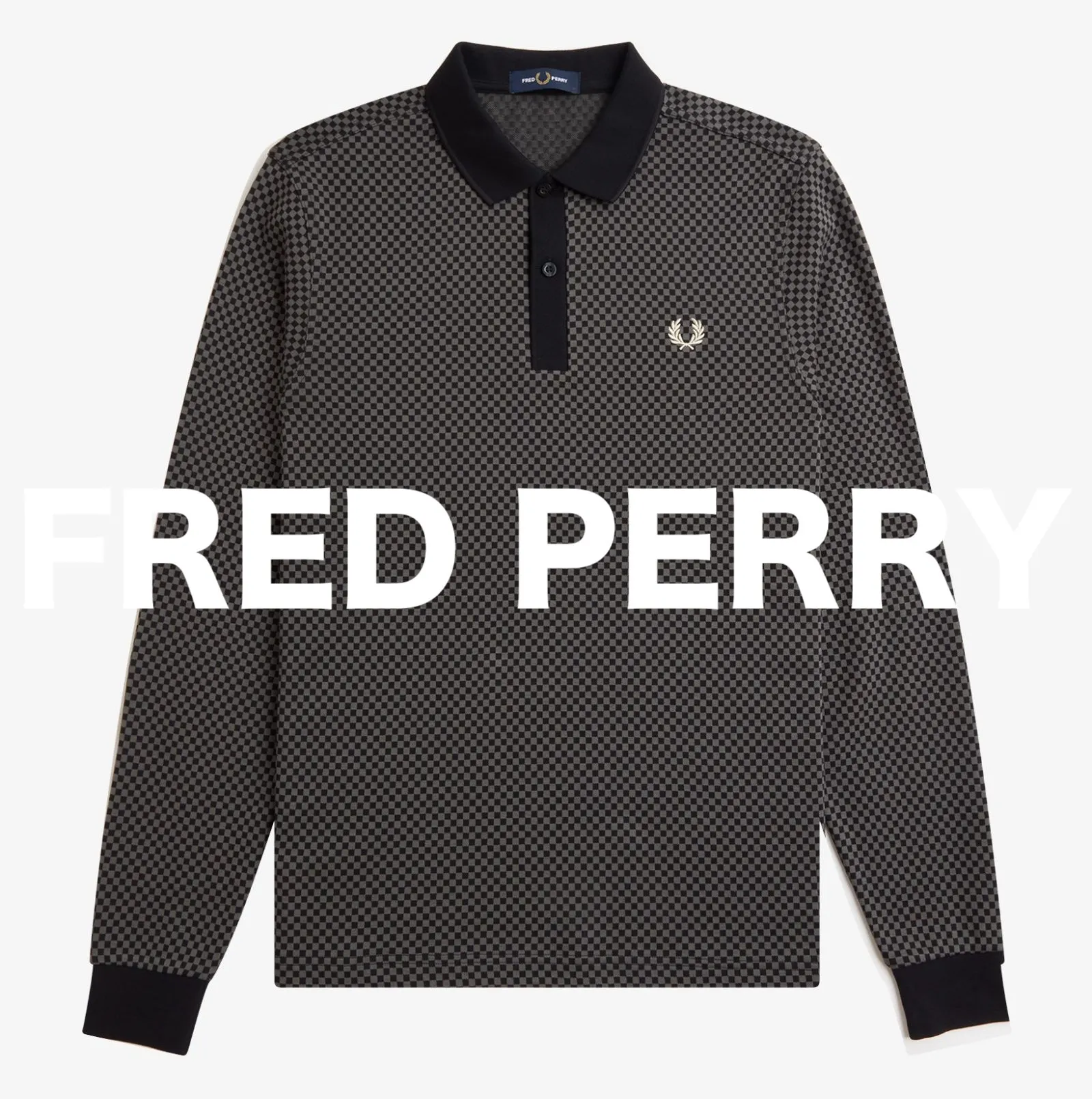 FRED PERRY  |Long Sleeves Logo Polos