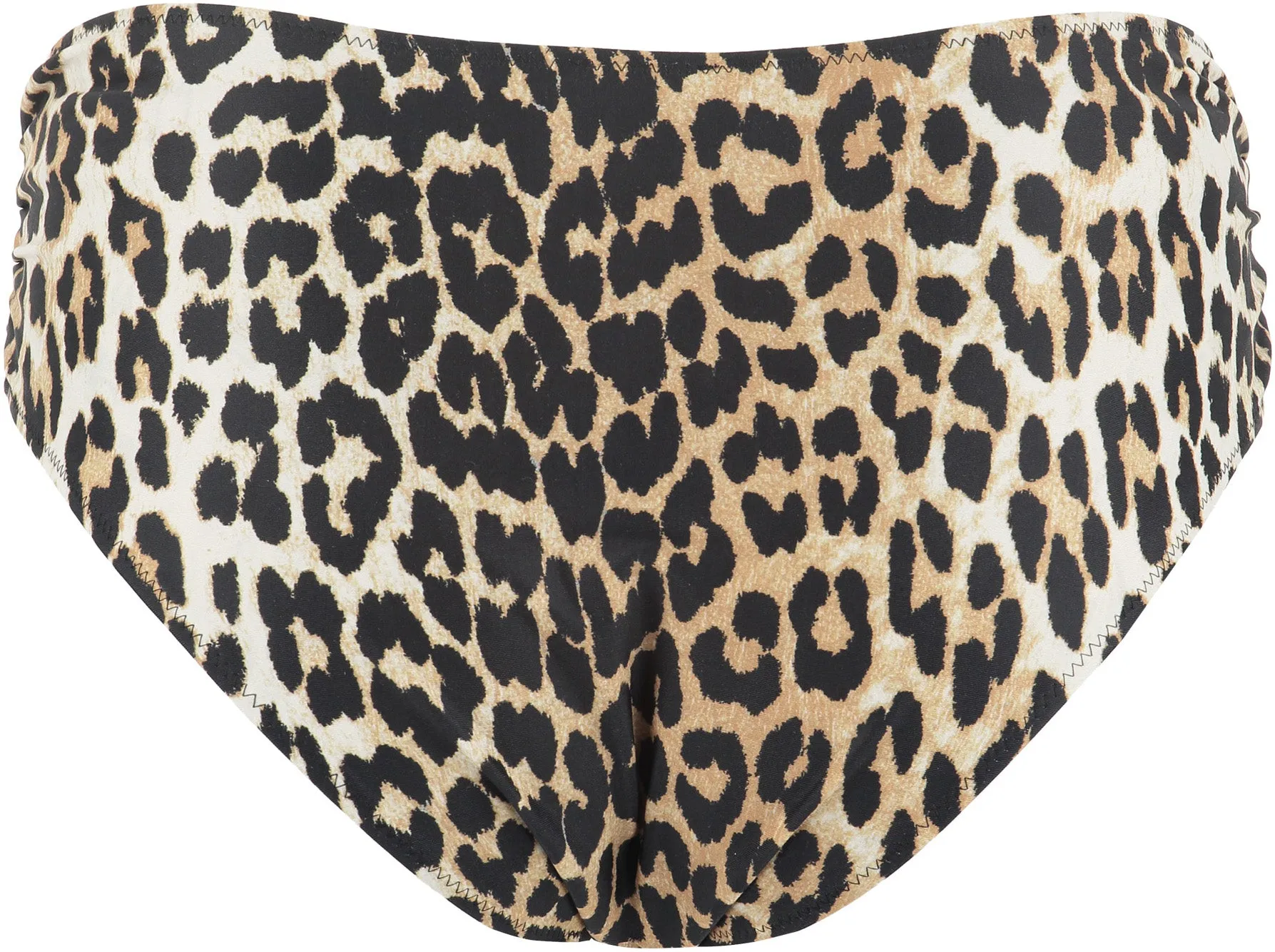 Ganni Leopard Print Bikini Bottoms