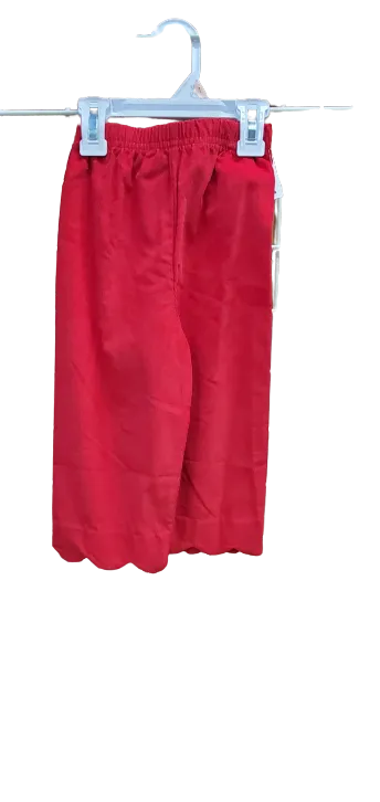 Girls Corduroy Pants Red